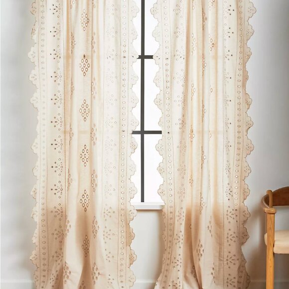 Anthropologie 96" x 50" Freja Curtains (2 pairs available) - Picture 1 of 4